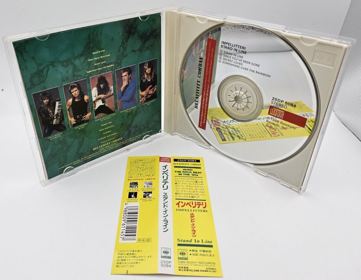 バンドスコア　IMPELLITTERL  stand in line IMPELLITTERI 『Stand In Line』 スコア 楽譜 - メルカリ