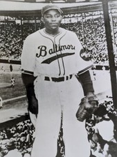 Leon Day Baltimore Black Sox Portrait 8x10 UNSIGNED Gloss Photo