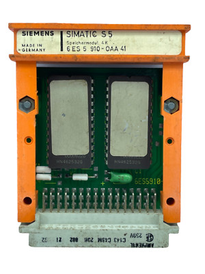 Siemens SIMATIC S5 6ES5 910-OAA 41  EPROM Memory Submodule 4K
