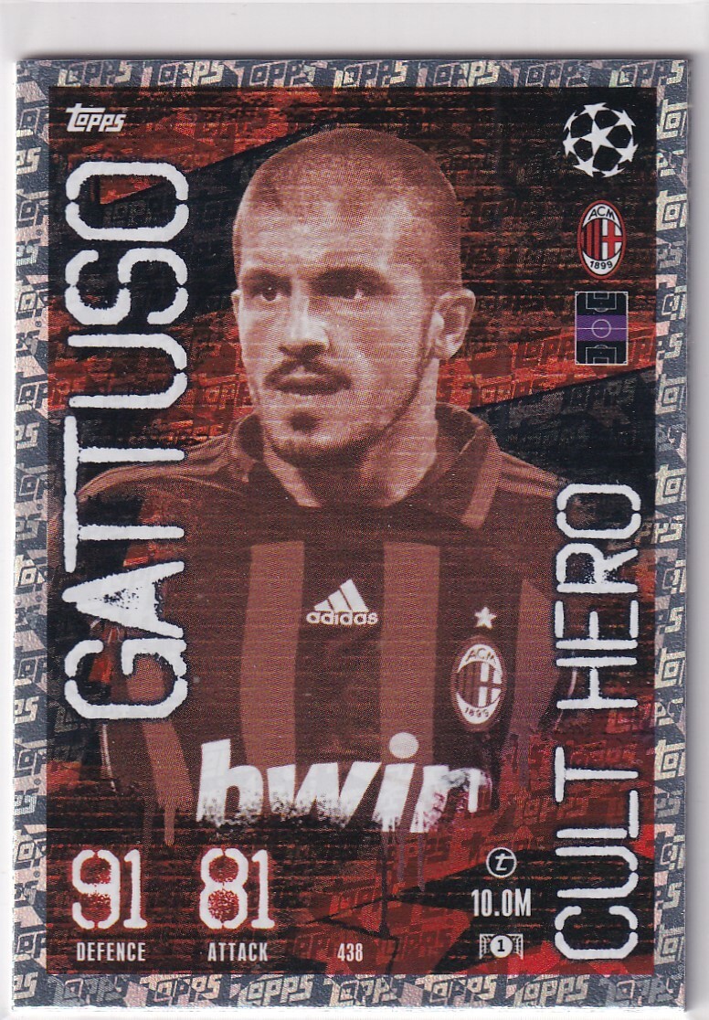 Topps Match Attax Champions League 23/24 Nr. 438 Gennaro Gattuso