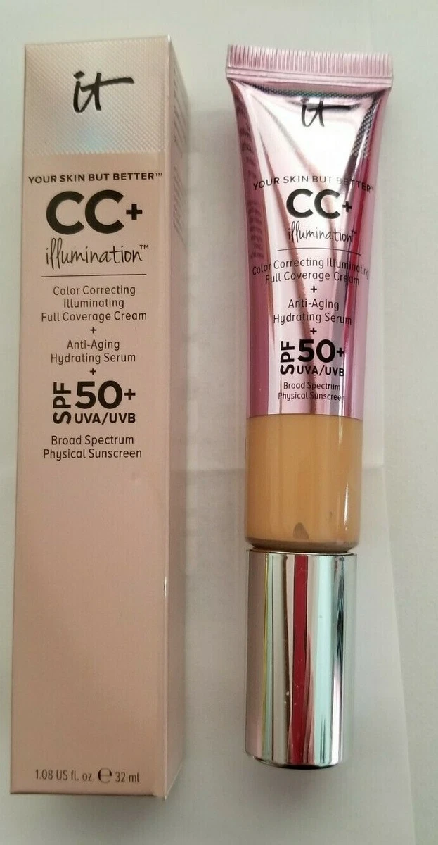 make up kit foundation it Your skin but better CC illumination color  correcting full coverage cream spf 32ml cc cream BUIK