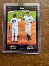 2007 Topps Baseball Classic Combo #327 Derek Jeter, Bobby Abreu NM
