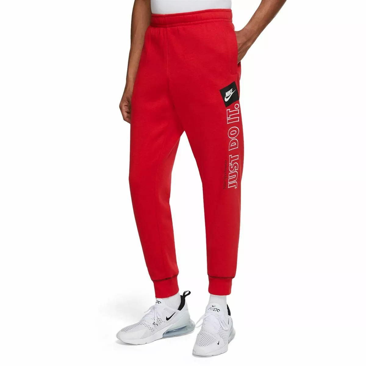 NWT NIKE Men s Fleece Just Do It Jogger Sweatpants RARE STYLE