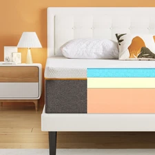 8/10 Inch Twin Full Queen King Size Memory Foam Mattress,Support Mattress 