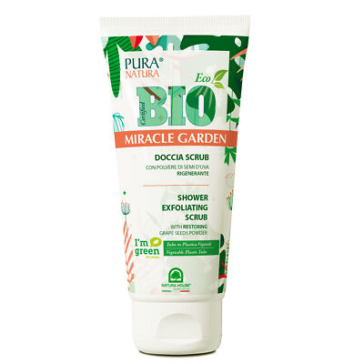 (118 EUR/l) ECO BIO Miracle Garden Peeling Duschgel (200 ml)