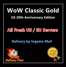 WoW Classic 20th Anniversary Edition 30-200 G...