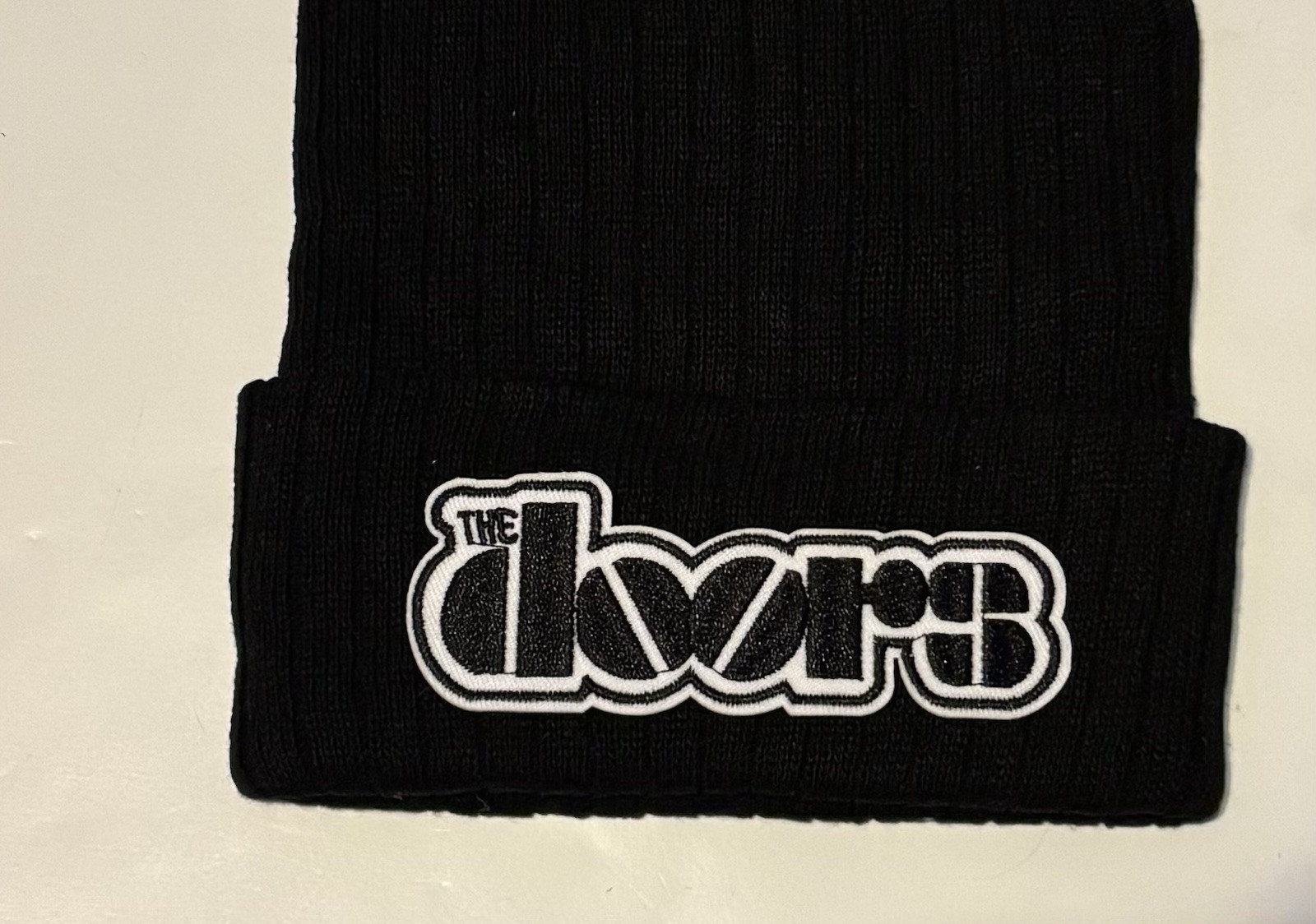 Jim Morrison The Doors Black Skullcap Beanie Hat NWT-image