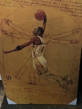 Notoriart Nike Kobe Bryant Jumpman 1 Piece Canvas Wall Art, 24 x 36 In NWT