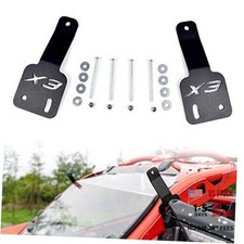 Adjustable 50 inch LED Light Bar Brackets for Can Am Maverick X3, Metal