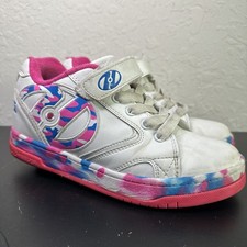Heelys Girls' Propel 2.0 roller shoes white pink Youth 4 Women s 5
