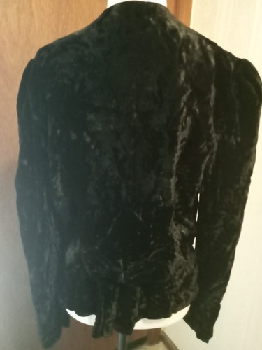 Scott McClintock Vintage Velvet Fitted Jacket & J.Crew Musk Suede Top Size 10 - Picture 5 of 12