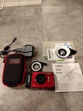 Olympus TG-2 Compact Digital Camera Tested Working Seller Japan