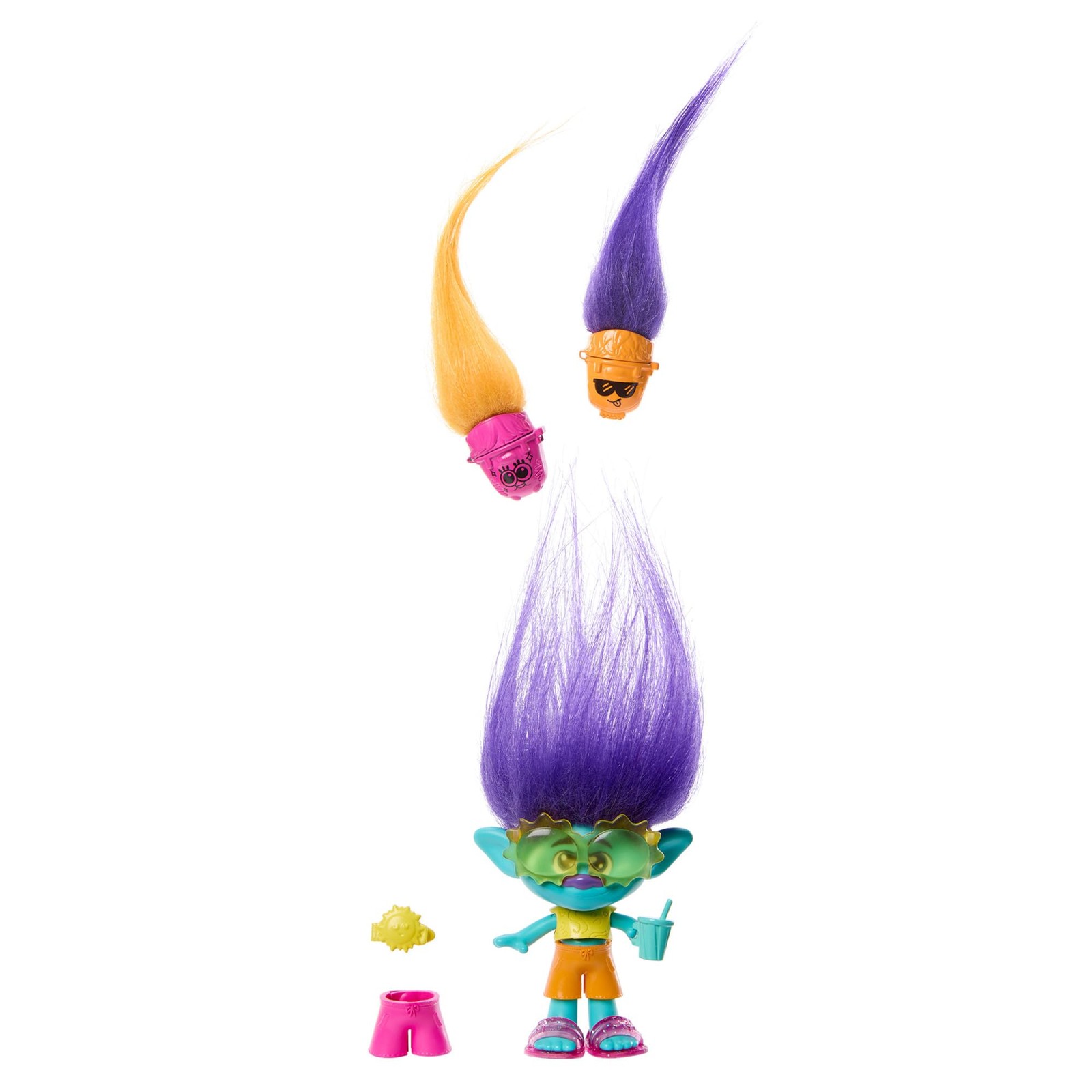 Mattel DREAMWORKS TROLLS Gemeinsam Stark Haarige berraschungen Branch Puppe m 3290₽