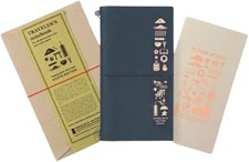 TRAVELER'S notebook KYOTO EDITION Blue Leather Cover Japan Limited
