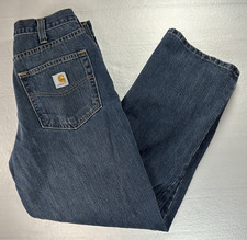 Carhartt Men's Jeans Relaxed Fit Size 32x28 rack 2D Work Wear