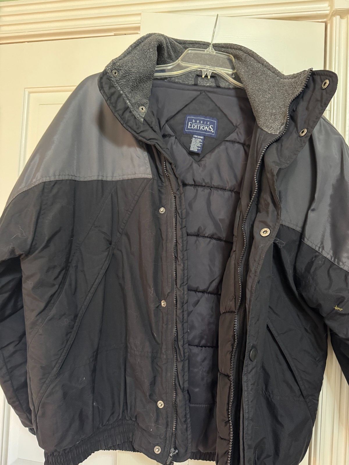 Black, men jacket. Basic Edition. L. Free shipping - image 1