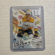 Upper Deck SP Game Used New Grooves #NG-20 Joakim Kemell Predators NHL 2025-26