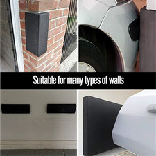 4Pcs Garage Car Door Protector Wall Corner Bumper Guard Foam-Rubber For Parking