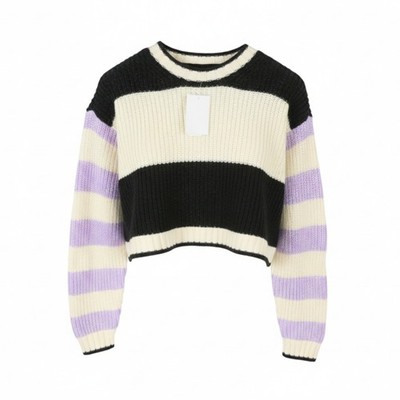 AMERICAN EAGLE OUTFITTERS Damen Oversized Cropped Jumper Pullover Rundhals