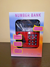 Saidrip Piggy Bank for Kids Electronic Cash Coin Money Saving Box NEW In Box