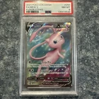 Pokémon Mew V (Full Art) 250/264 Swsh08: Fusion Strike Holo PSA 8