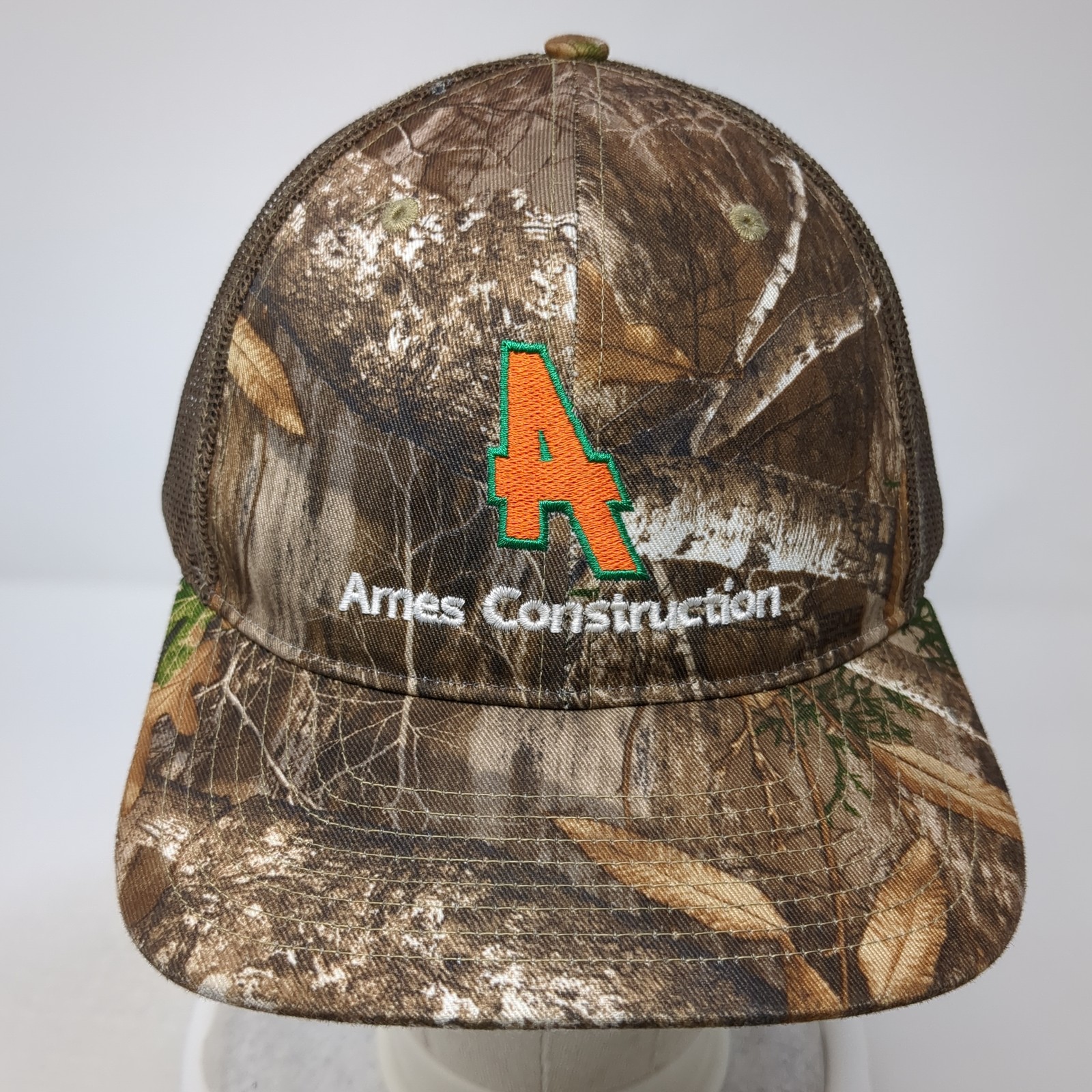 Ames Construction Snapback Trucker Hat Multicolor… - image 2