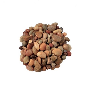 Mosser Lee ML1121 Assorted Colors Small-Sized River Rock Soil Cover 5 lbs.