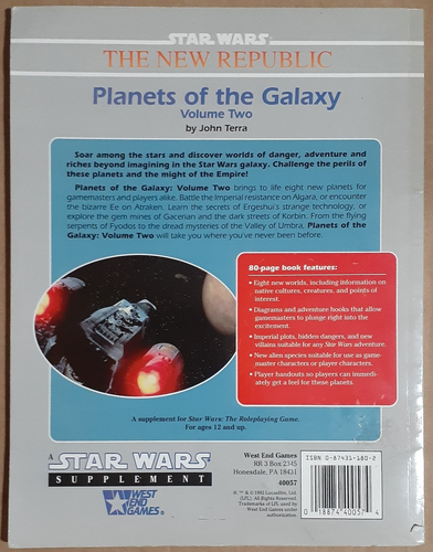 Planets Of The Galaxy Band 2 Star Wars The New Republic Star Wars West End - Bild 2 von 2