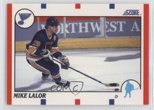 1990-91 Score Mike Lalor #67 q7c