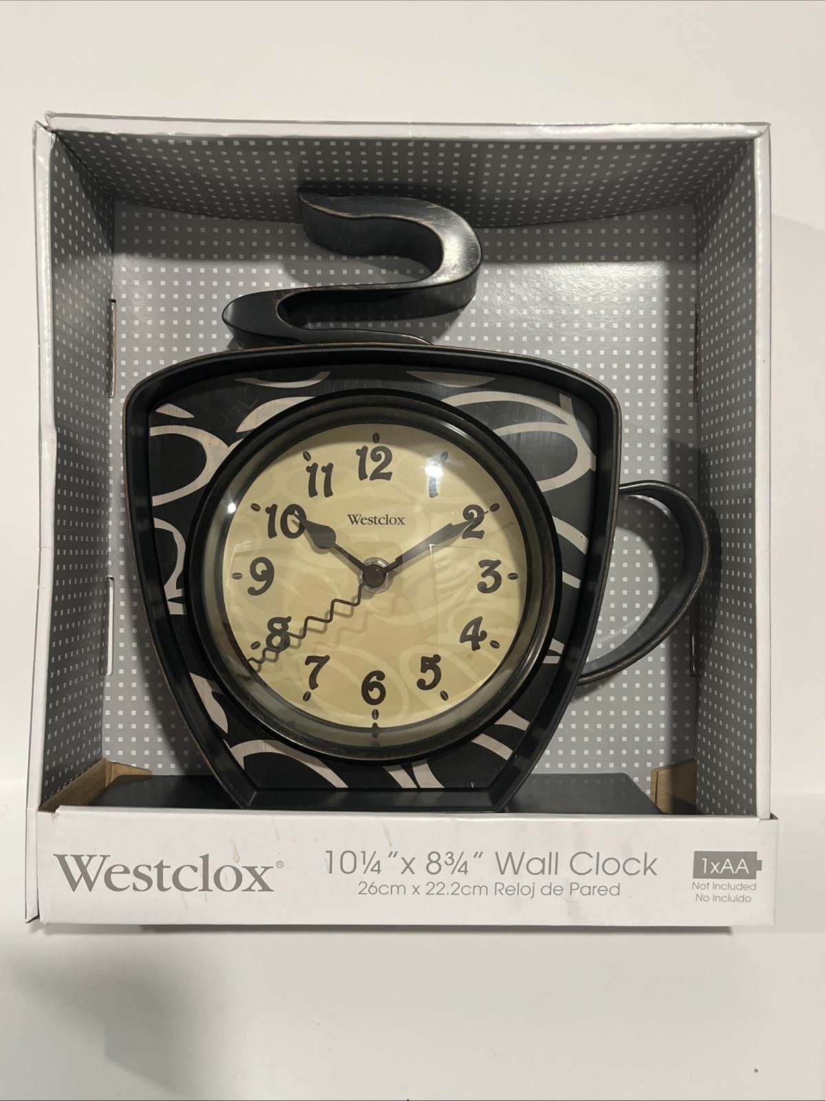 New In Box Westclox Wall Clock