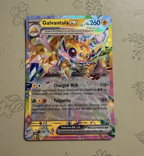 Pokemon TCG Galvantula ex 051/142 Full Art Holo English SV07 Stellar Crown