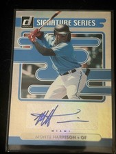 2021 Panini Monte Harrison Auto