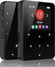Bluetooth 5.3 MP3 Player, Hi-Fi Lossless Music Player with Speaker, Pocket 32GB