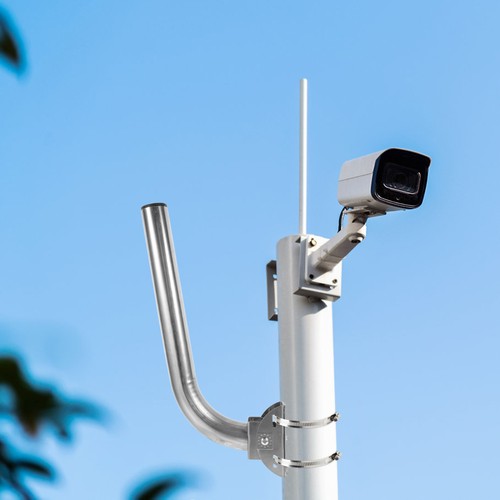 Wireless Bridge Bracket Mount Electronics Pole for outside Antenna Installation - 第 6/12 張圖片