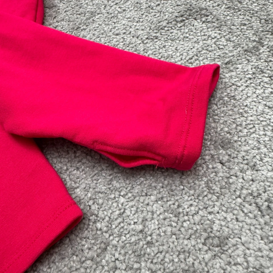 Женский пуловер Zella маленький розовый с вырезом лодочкой отверстия для пальцев активный стрейч - Изображение 4 из 4