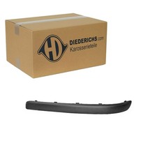 DIEDERICHS LEISTE SCHWARZ STOßSTANGE HINTEN RECHTS passend für OPEL CORSA