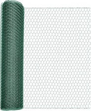 Windhager Hexagonal Wicker Plastic Sheathed Fencing Base Board, Vole Protection