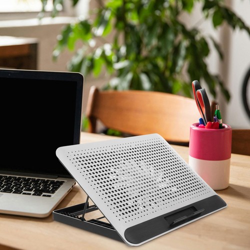 Notebook Cooler Quiet Thin Mute Computer Fan Cooler Aluminum Alloy Plate - 第 6/12 張圖片