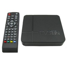 Mini HD DVB-T2 Terrestrial Receiver Set Top Box, USB / HDMI / MPEG4 /H Support.