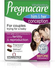 Vitabiotics - Pregnacare - His  Her Conception - 2x30 Tablets