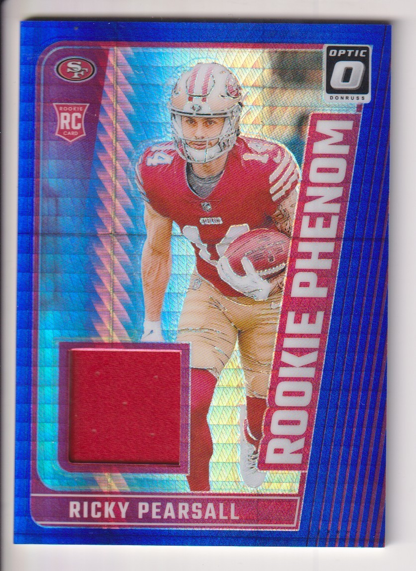 Ricky Pearsall Panini Donruss Optic Rookie Phenoms Relics #RPBRPL Base