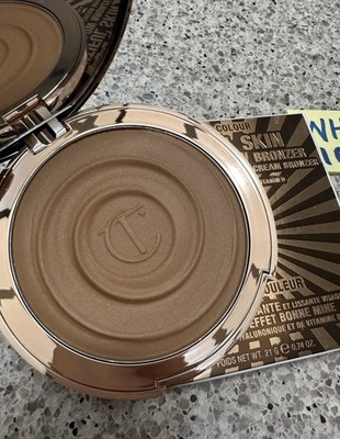 Charlotte Tilbury Sun-Kissed Glow Bronzer in MEDIUM FULL SZ SEALED BOX $59 NEW