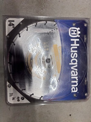 Husqvarna 14 in Diamond Saw Blade VARI SEMI Model 592716465, 14'' Diameter