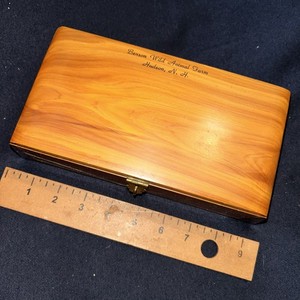 Rare Benson Wild Animal Farm  Hudson NH Keepsake Box From Gift Shop Original Tag