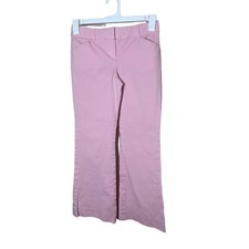 BODY BY VICTORIA Womens Size 2 Pink Christie Fit Stretch Flare Dress Pants