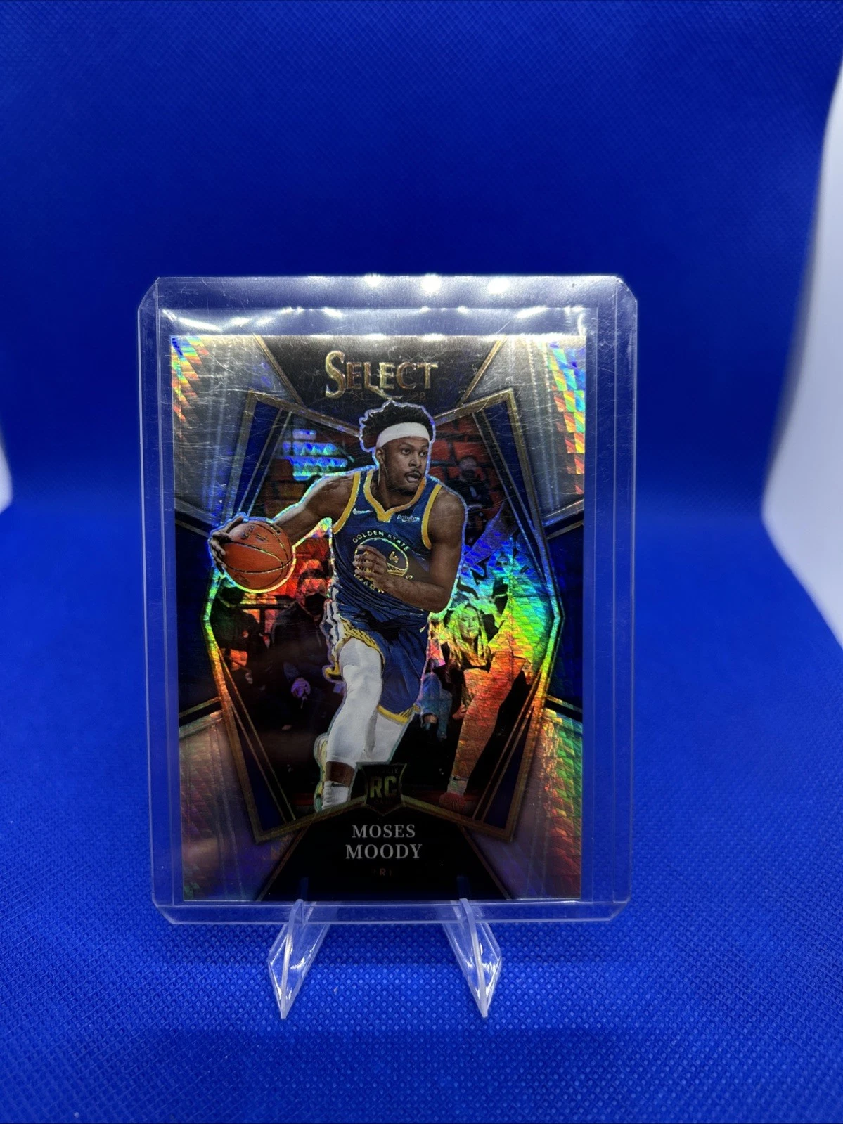 2021 Panini Select Luck Envelopes Premier Level Moses Moody 2/8 rookie