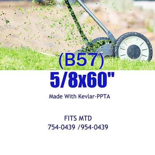 V-Belt For MTD 754-0439 954-0439 LT-16, LT-165, LT-18, LT-185 w/ 46" Mower Decks - Picture 3 of 9