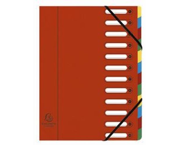 55125e cartella a4 multicolore, rosso - Immagine 2