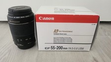 Canon Ultrasonic Zoom Lens 55-200mm F4.5-5.6 USM EF Mount