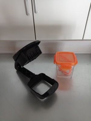 Genius Nicer Dicer Quick 7-teilliges Allesschneider-Set - Orange